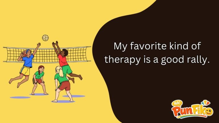 Volleyball Puns