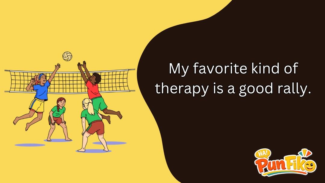 Volleyball Puns