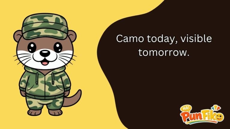 Camo Puns