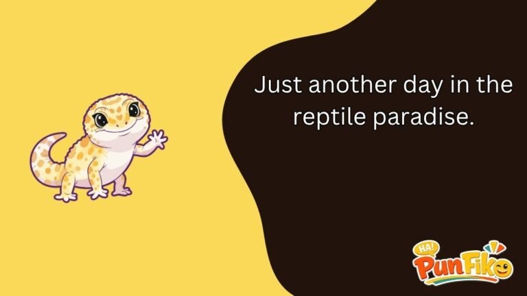 Gecko Puns