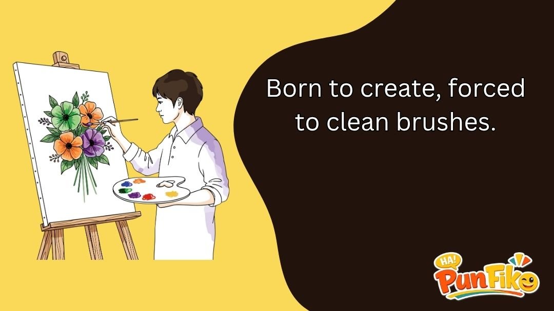 Painting Puns and Jokes