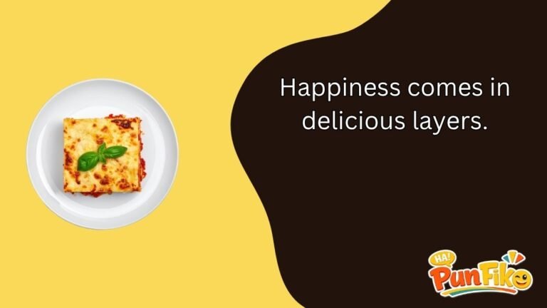 Lasagna Puns